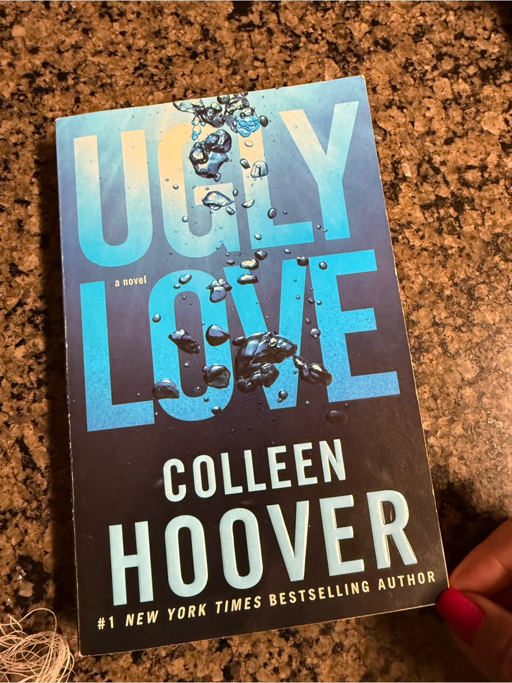 Colleen Hoover Ugly Love Paperback Book - Blue